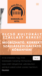 Mobile Screenshot of maglodiutihotel.hu